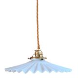 Opaline light suspension