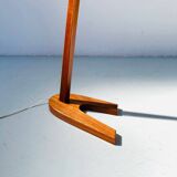 Vintage teak Dornstab floor lamp by J.T. Kalmar & A. Pöll, Austria, 1947
