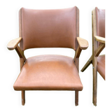 Fauteuil dal vera Italie 1960