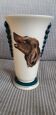 Vintage Art Deco ceramic vase from Longwy