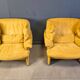 Porto Venere sofas by Vico Magistretti for Cassina, 1980s
