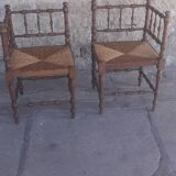 Pair of fireside chairs