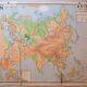 School map Vidal-Lablache No.14 Asia