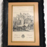 Framed drawing