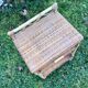Vintage rattan bedside table