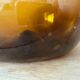 3L amber demijohn