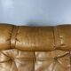 Swedish leather bentwood lounge chair by Jan Bengstsson, 1970s