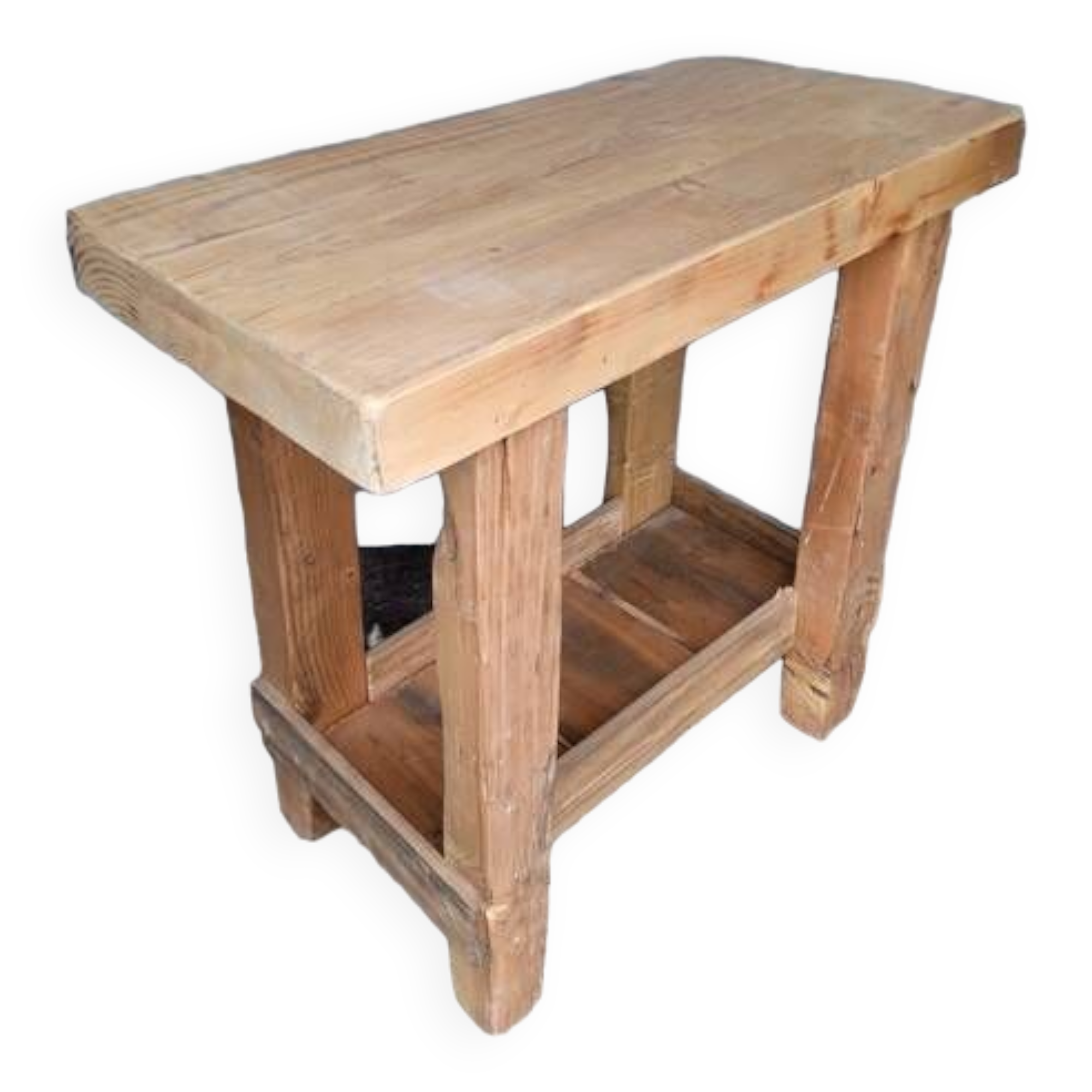 Workbench 90cm old solid wood