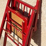 Folding high chair for children aged 2-4 years
