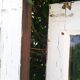 Lot of 4 oak windows H141xL112/117cm old small panes