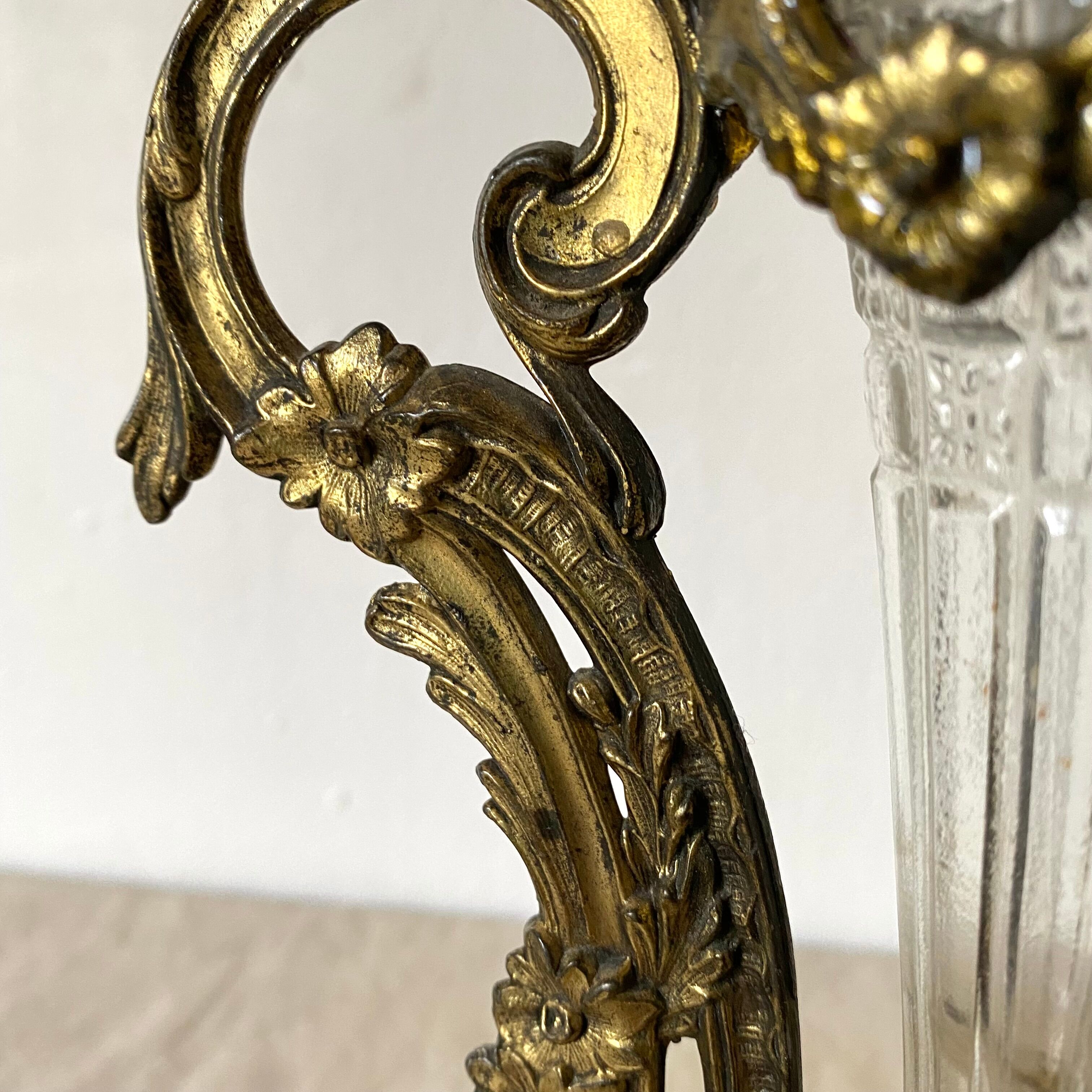 Art nouveau cornet vase