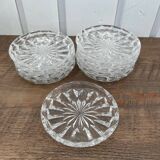 Glass coaster set
