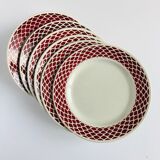 Old dessert plates