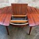 Table transformable en palissandre de rio 118cm