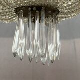Crystal chandelier "Pearl basket"