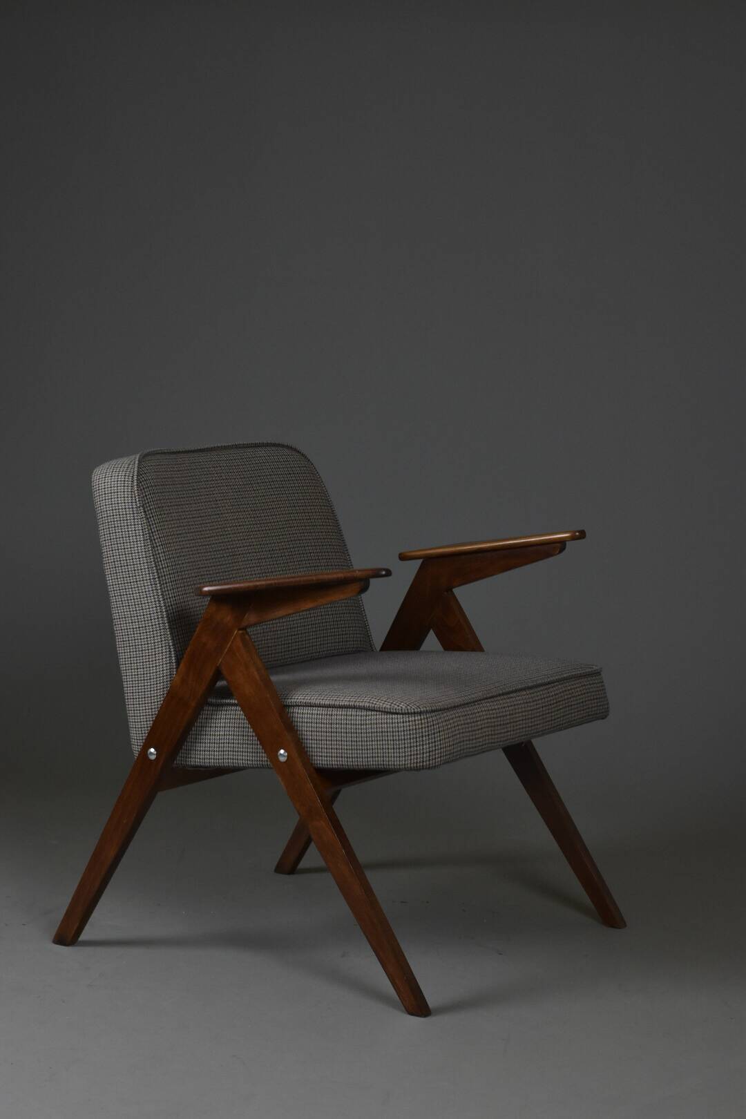 Fauteuil Bunny, modèle 300-177, J. Chierowski, Pologne, années 1960