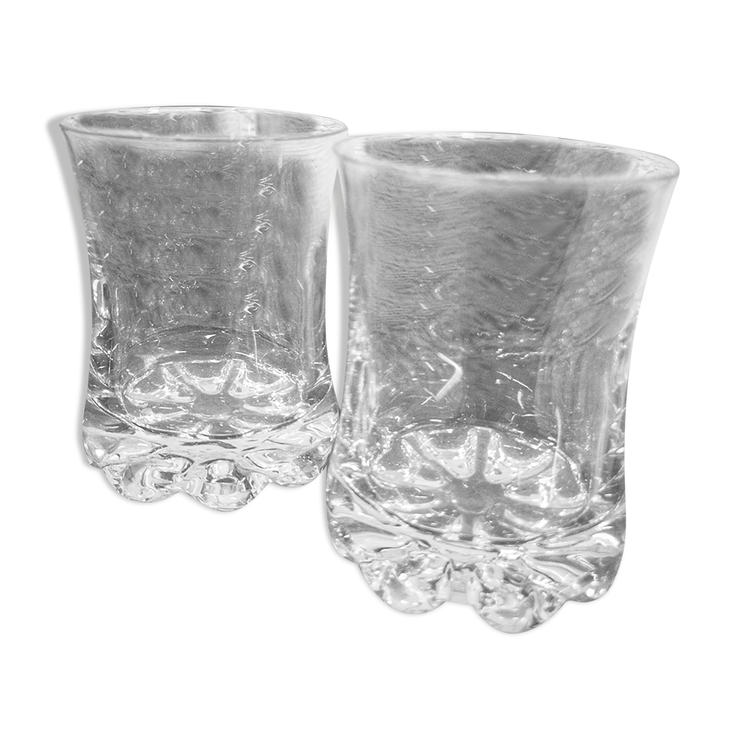 Pair of whiskey glasses