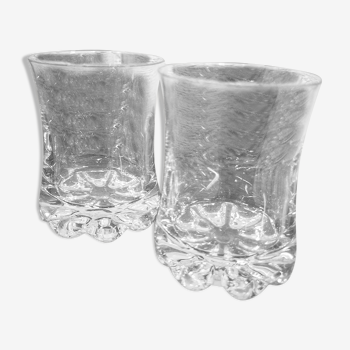 Paire de verres à whisky