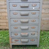 Trade furniture, workshop, 6 drawers with locker and a shelf