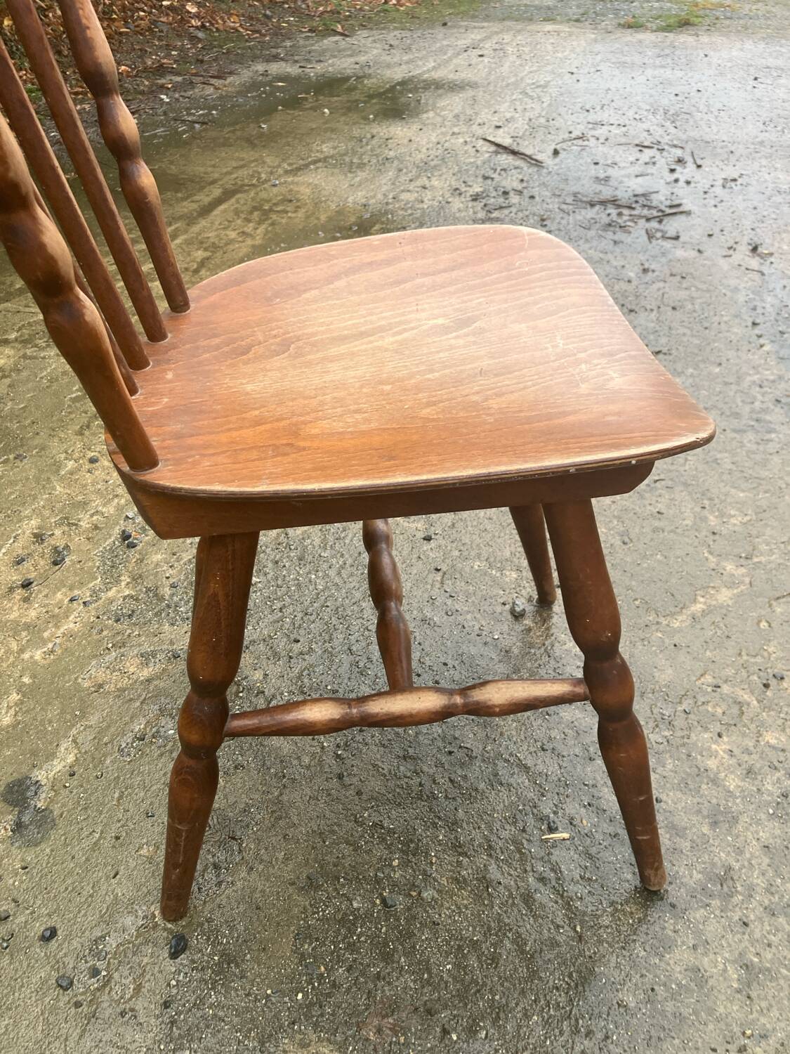 Baumann wooden bistro chair