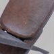 African wooden talking chair – Handmade armchair from Burkina Faso