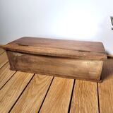 Old wooden box desk