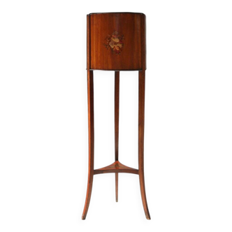 Romantic Victorian Painted Planter on Stand, United Kingdom, 19th Century