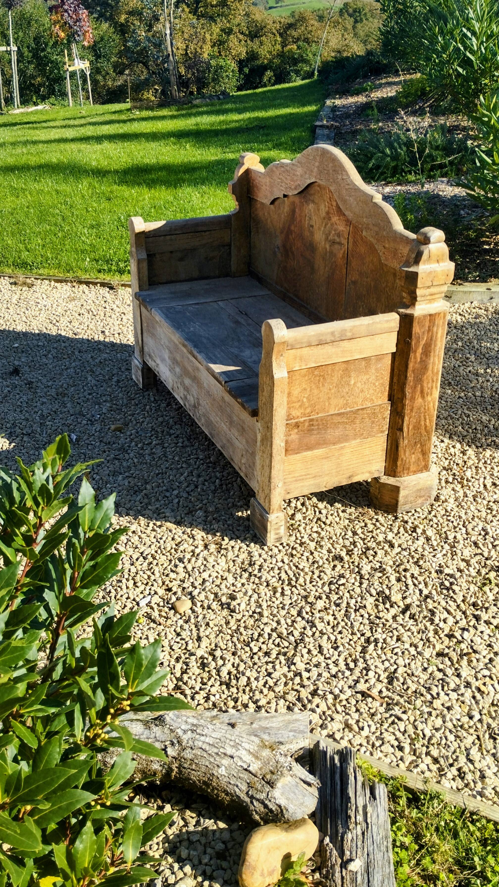 Rustic bench