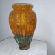 Vase in glass paste art-deco Lorrain Daum