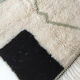 Moroccan Berber carpet Beni Ouarain 153x120cm