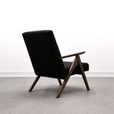 Mid Century Easy Chair Model B - 310 Var in Black Buckle