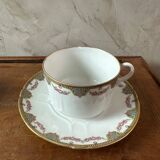 Paire de déjeuner en porcelaine