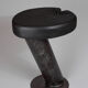 Solid wood sculptural side table, original contemporary design, logniture
