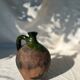 Green-glazed earthenware pitcher - 18th century