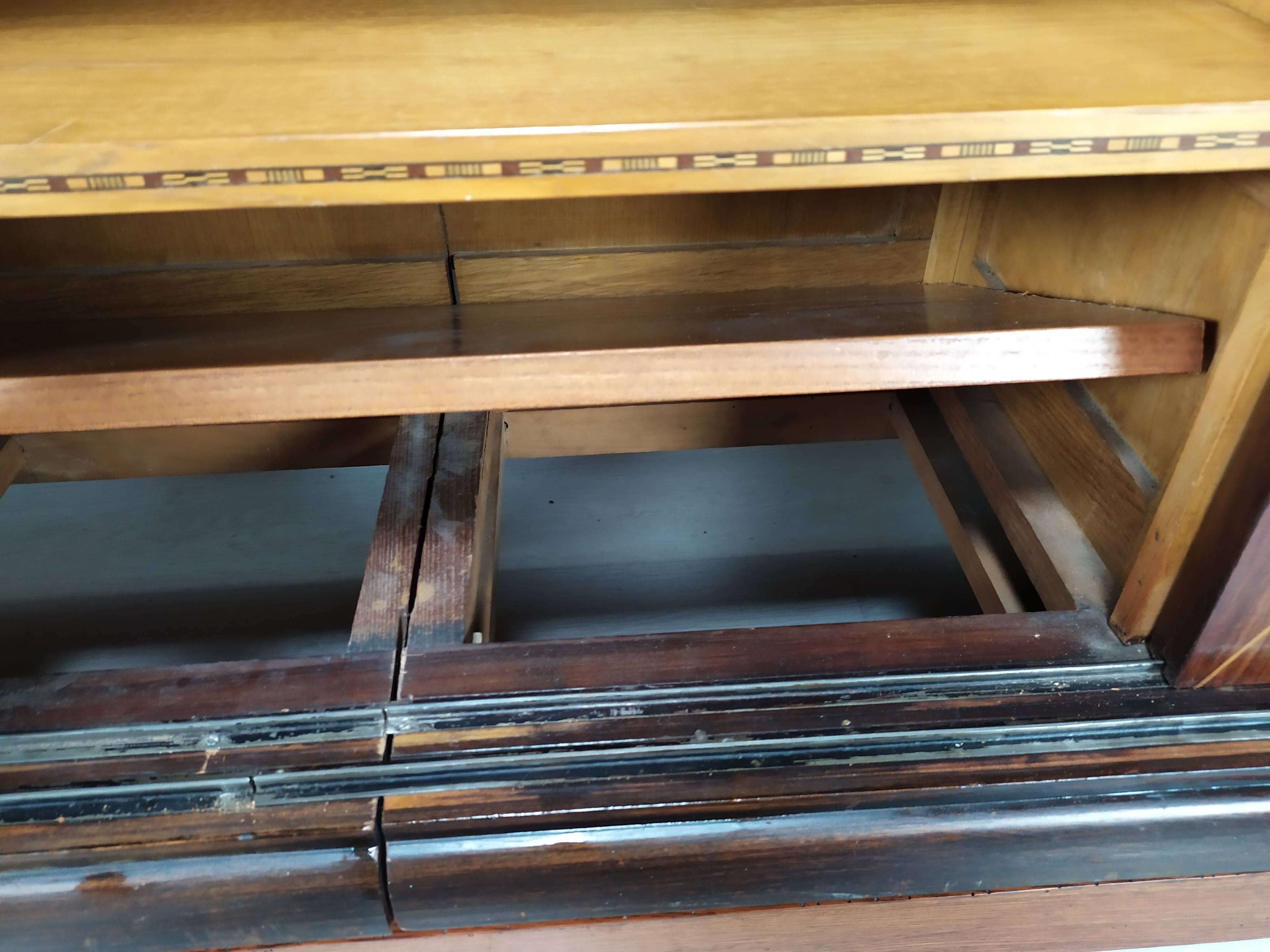 Art Deco library cabinet