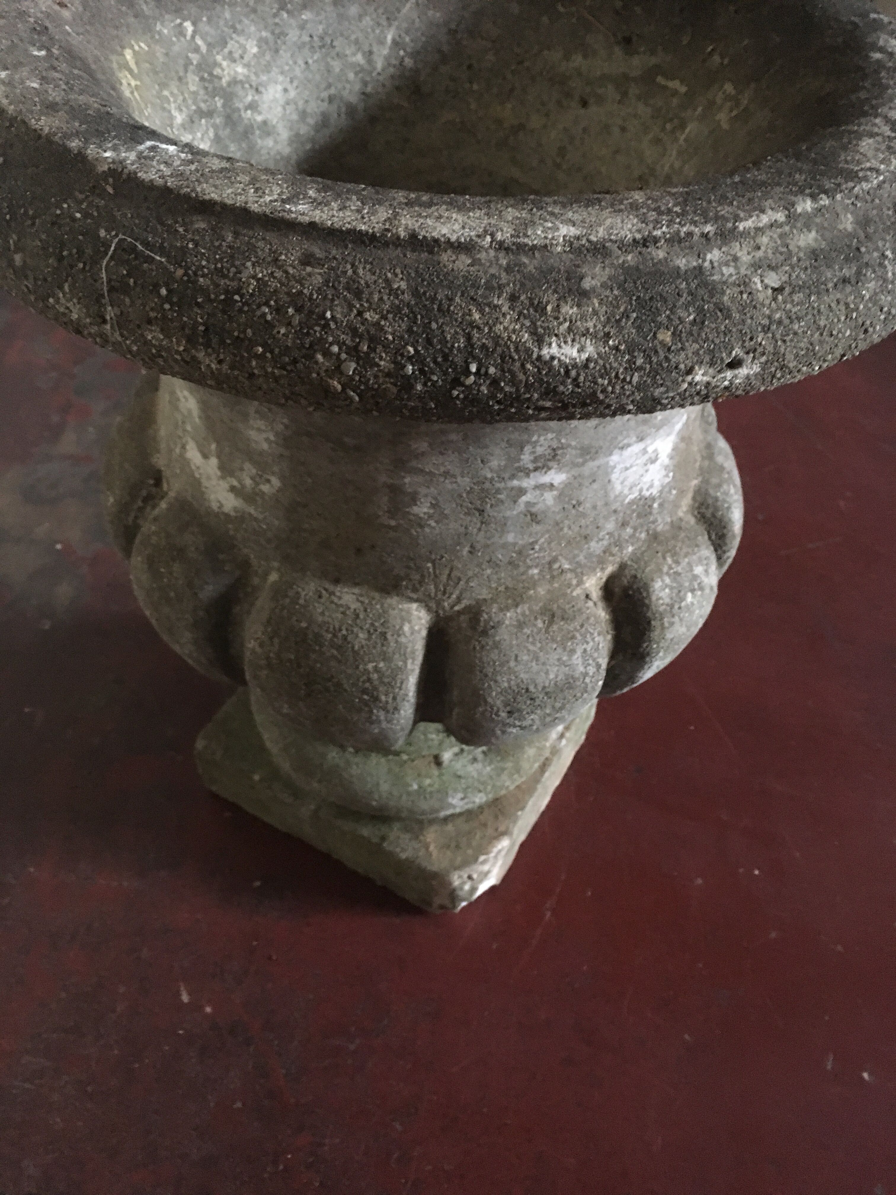 Stone Medici planter , H48cm