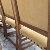 9 armchairs in the Louis XIII style