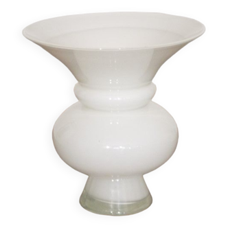 Danish vase in opaline glass 1970