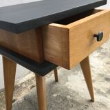 Vintage bedside feet compass restyled