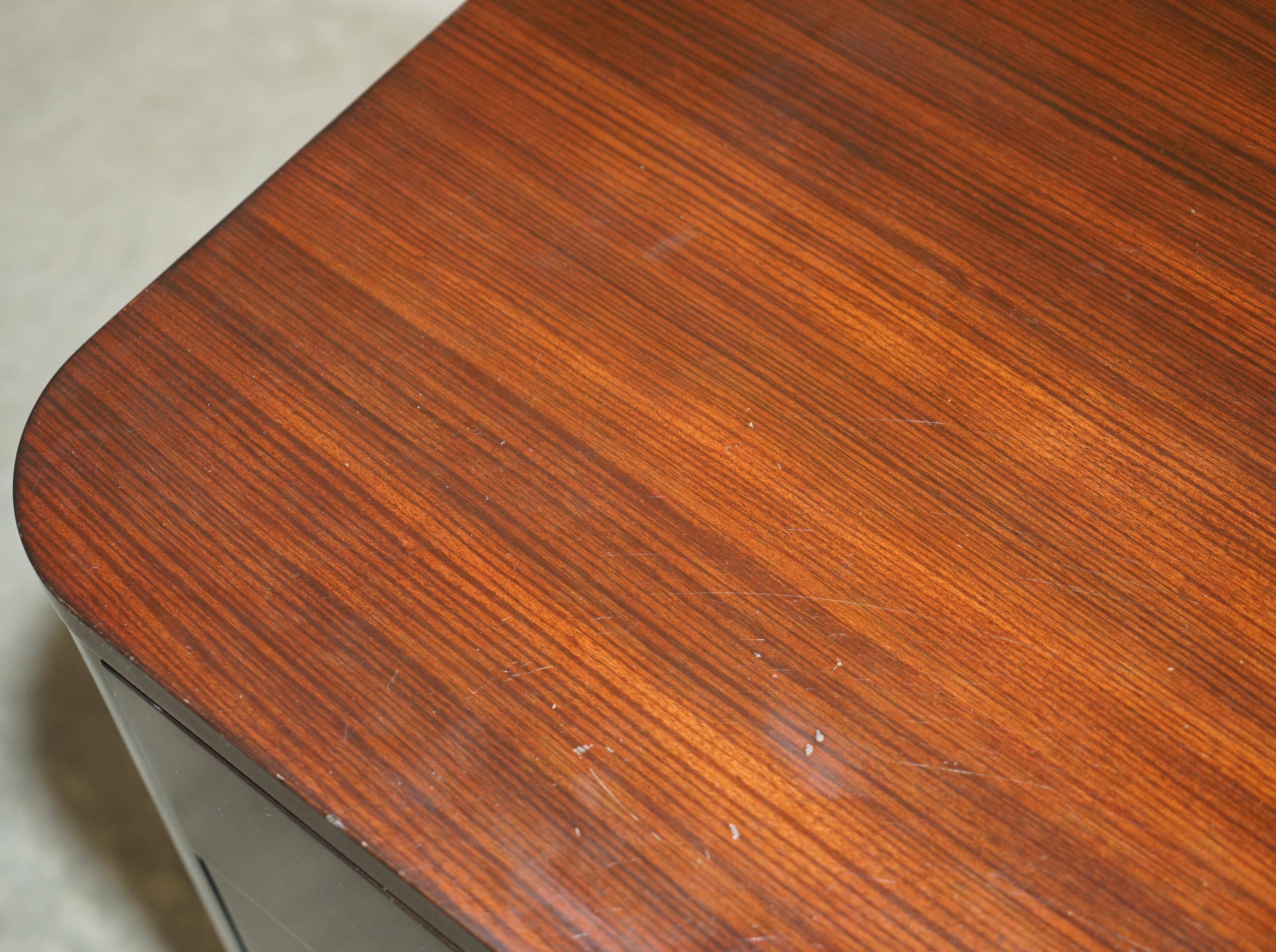 Ralph Lauren Metropolis chest of drawers in American mahogany with built-in power supply