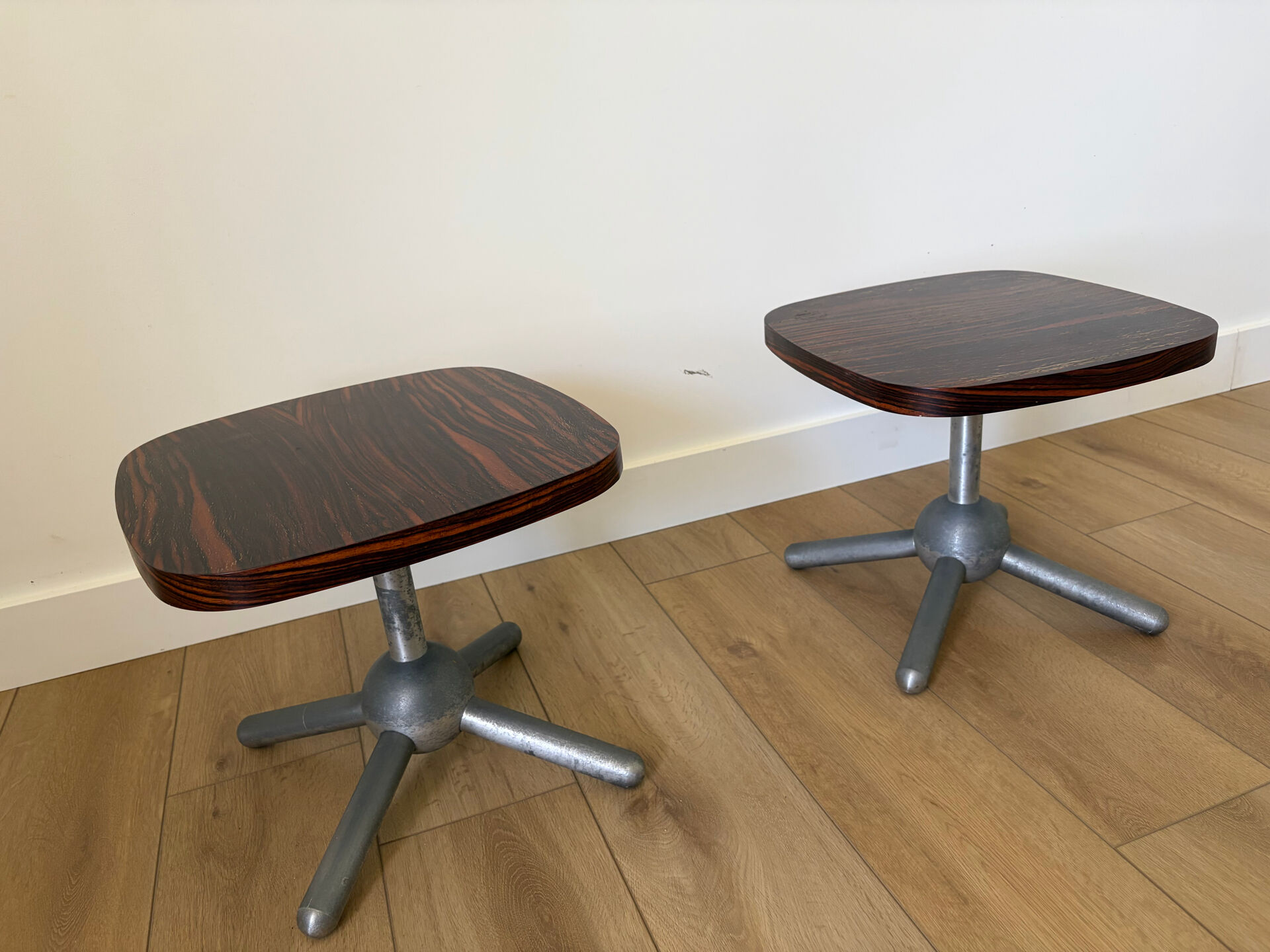 Pair of side tables by Michael Sodeau