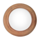 Round frame with coaster