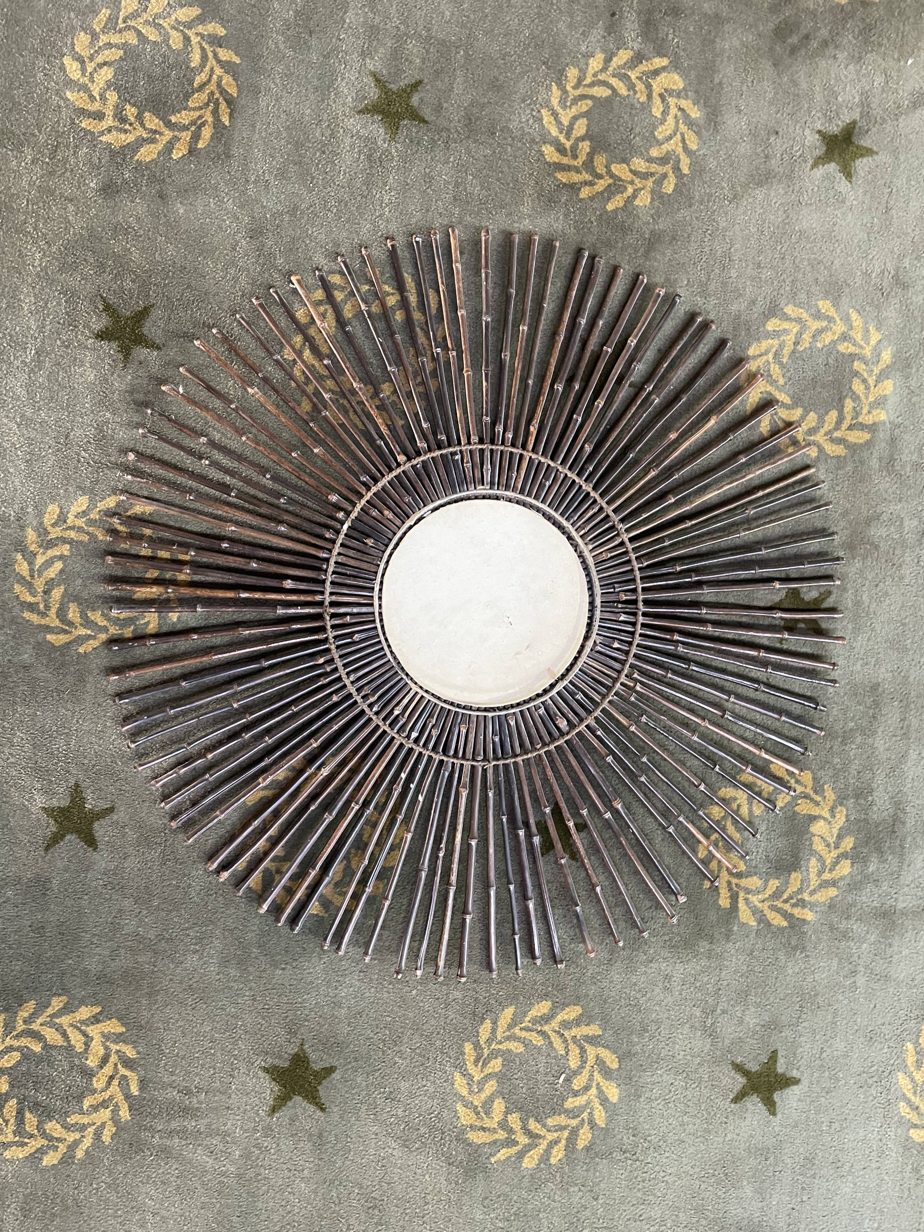 Sun bamboo mirror 1950