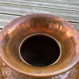 Pot Villedieu in hammered copper