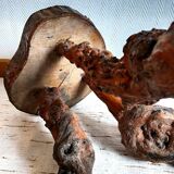 Brutalist vine stock stool