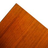 Scandinavian table with sliding shelves