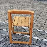 Vintage  pine folding chair