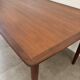 Extendable teak table in Scandinavian/Danish style, Ligne Roset, 1960s.
