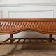 Bamboo and rattan coffee table