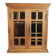 Antique walnut display cabinet from the 20th century.
